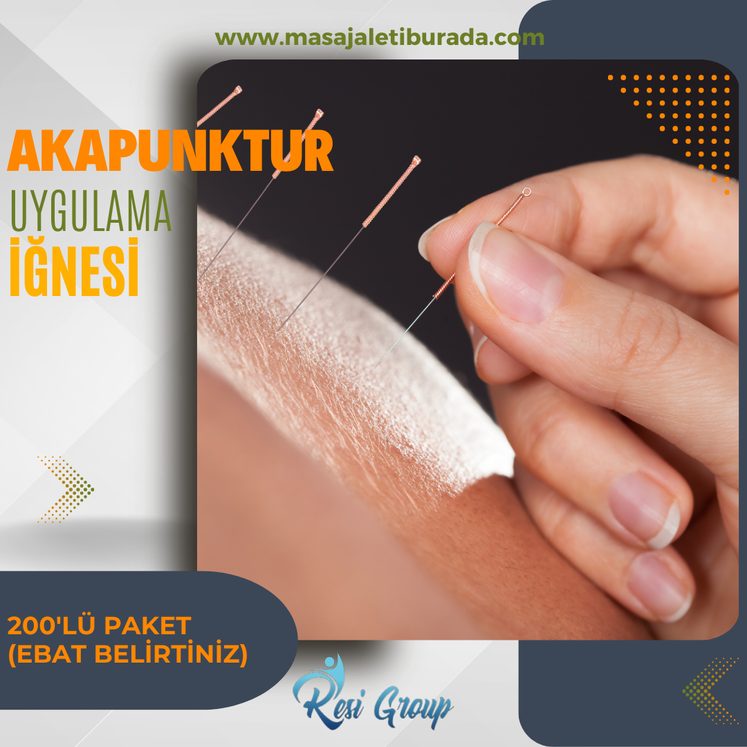 200'LÜ PAKET AKAPUNTUR İĞNESİ